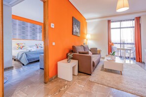 1 bedroom, in-room safe, free WiFi, bed sheets - Apartamentos G3 Galeón (Madrid)