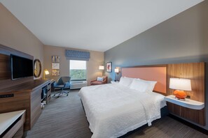 룸, 킹사이즈침대 1개, 장애인 지원 (Hearing) | 다리미/다리미판, 유아용 침대, 무료 WiFi, 침대 시트