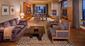Premium bedding, pillow-top beds, in-room safe, desk