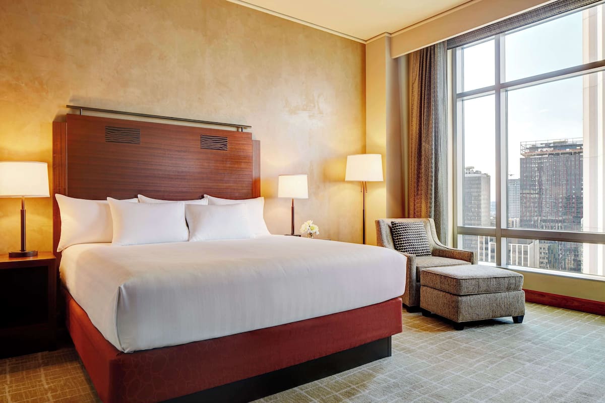 Premium bedding, pillow-top beds, in-room safe, desk