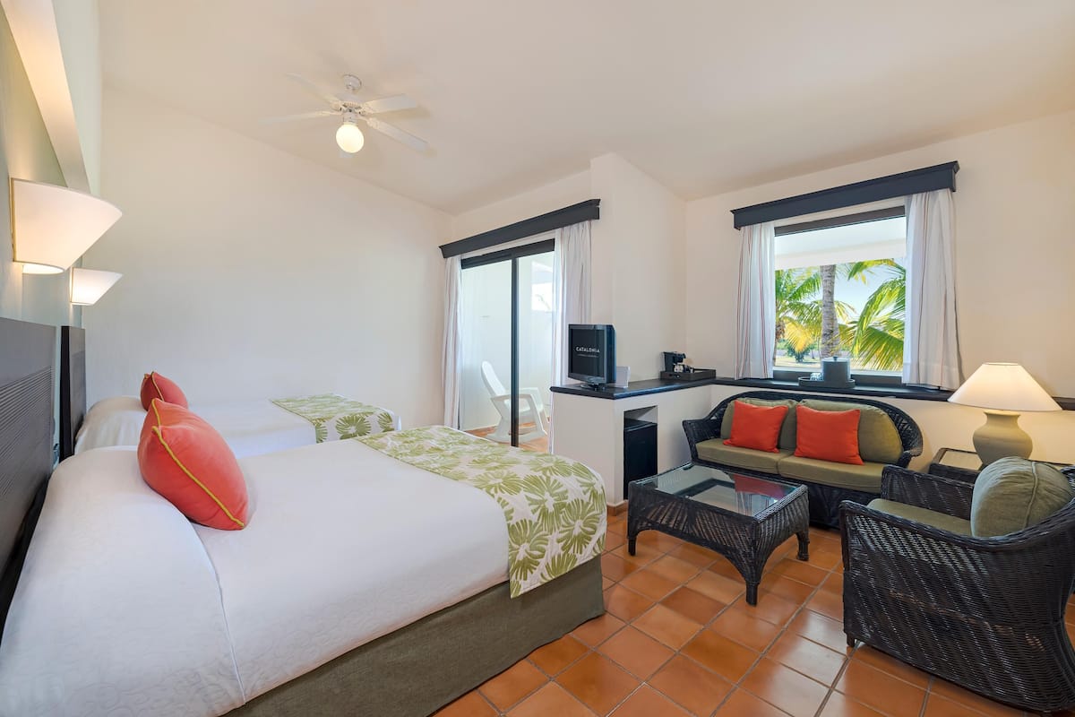 1 chambre, mini-bar avec articles gratuits