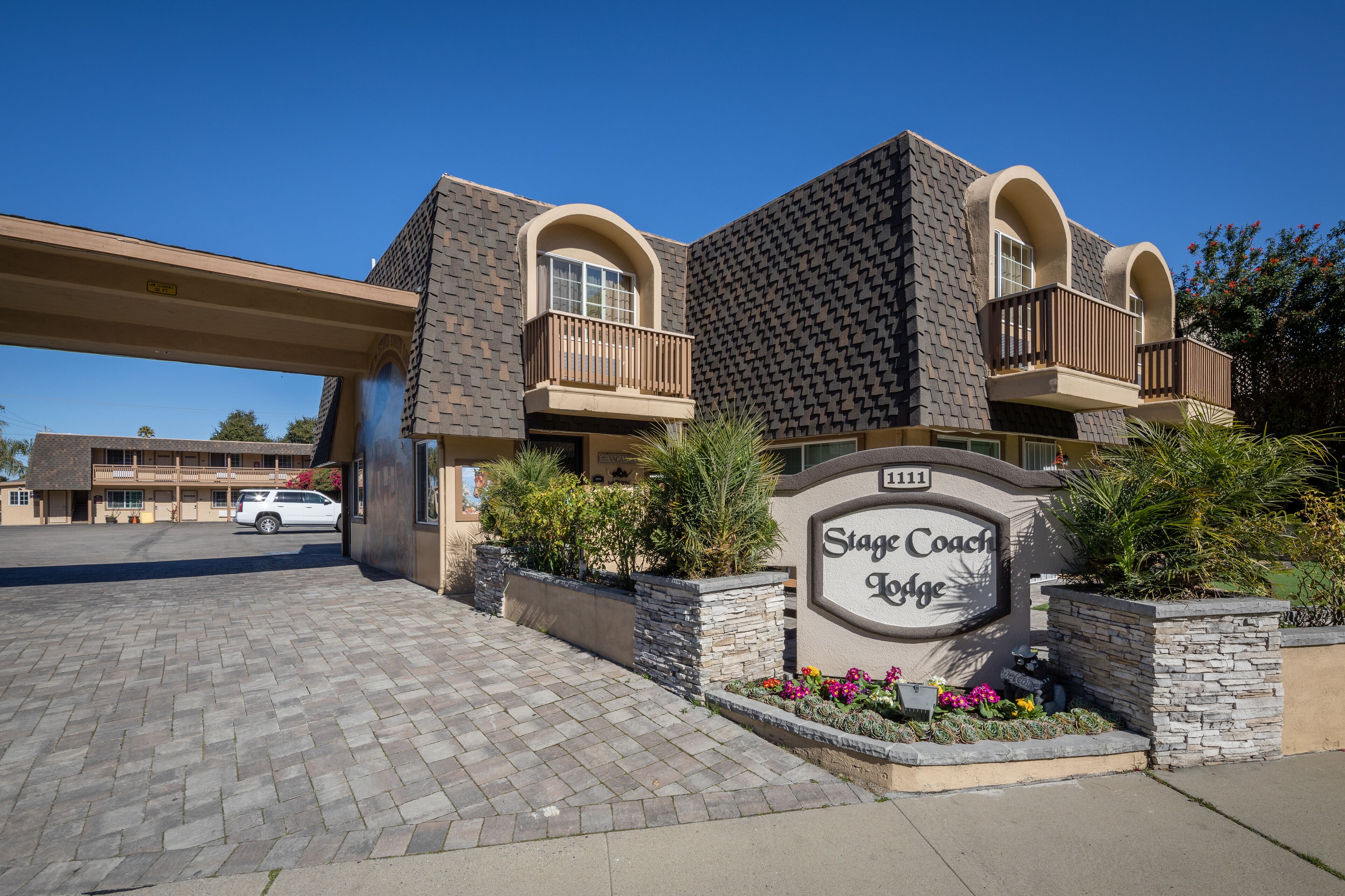 Entrada de la propiedad