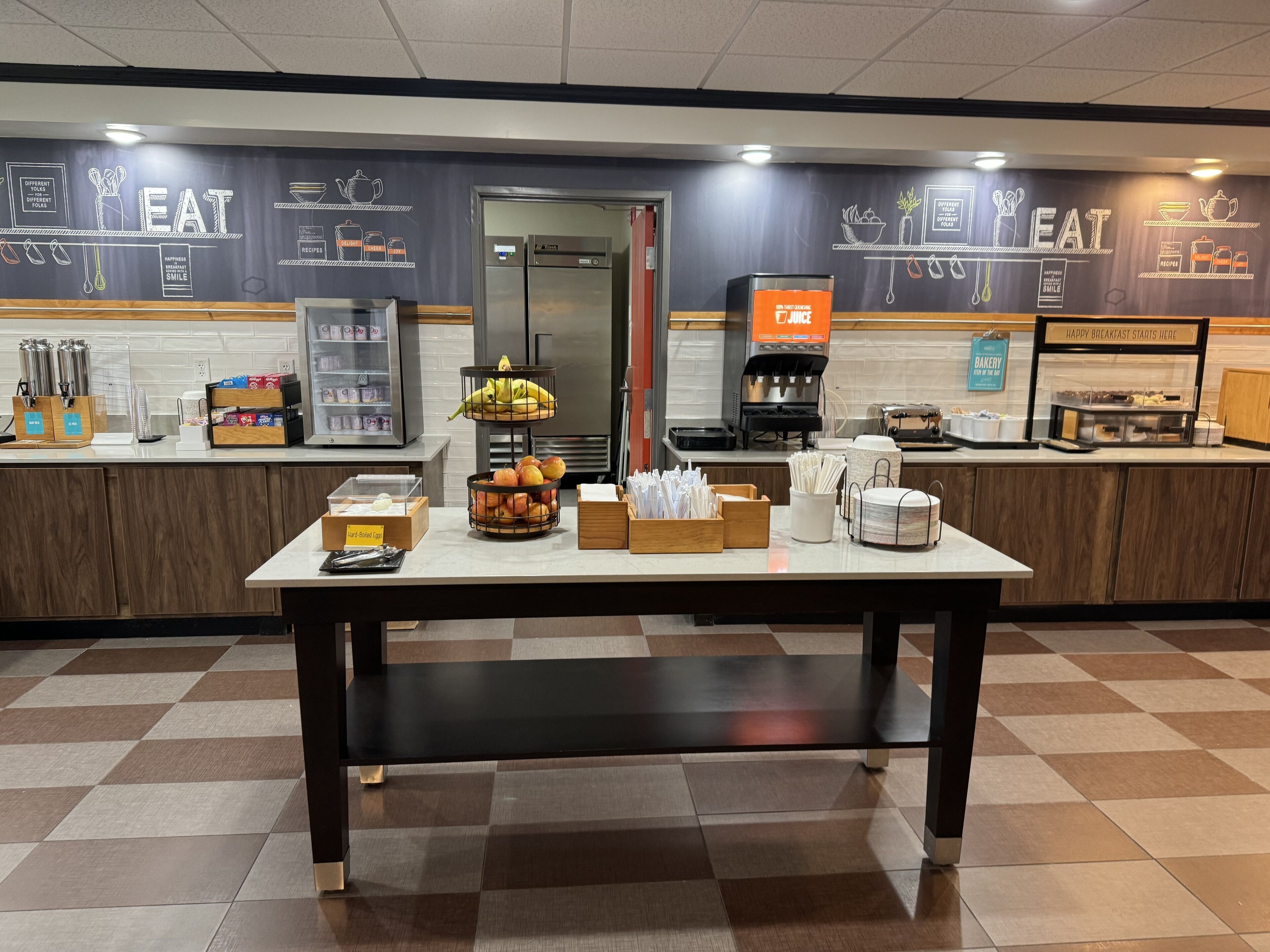 free daily on-the-go breakfast