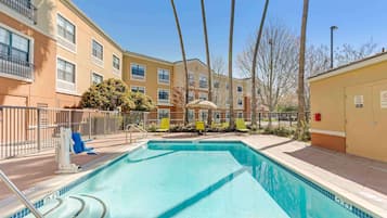 Seasonal outdoor pool