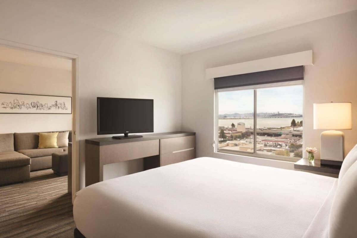 In-room safe, desk, blackout curtains, iron/ironing board