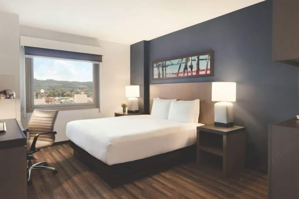 In-room safe, desk, blackout drapes, iron/ironing board