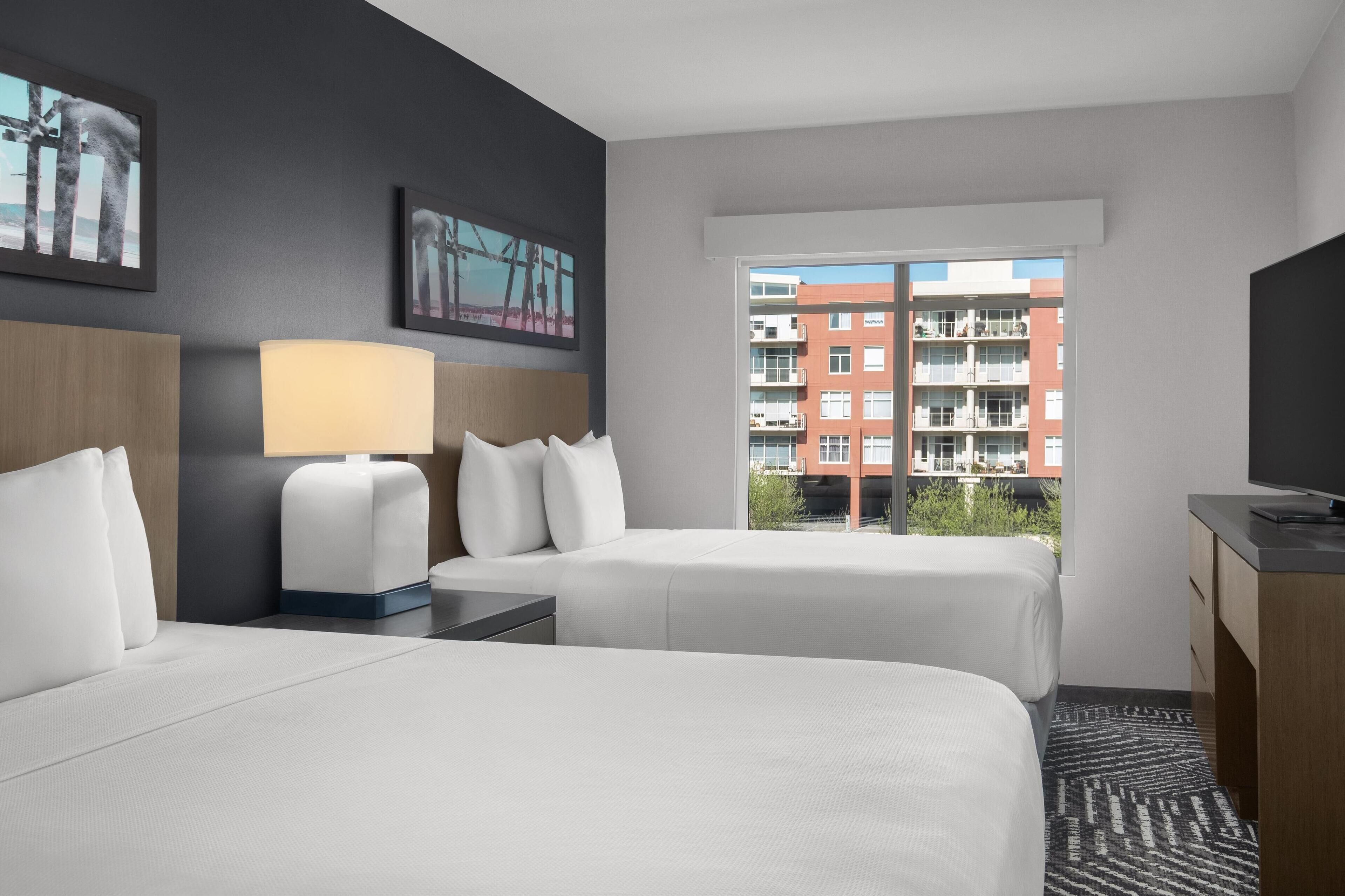 in-room safe, desk, blackout curtains, iron/ironing board