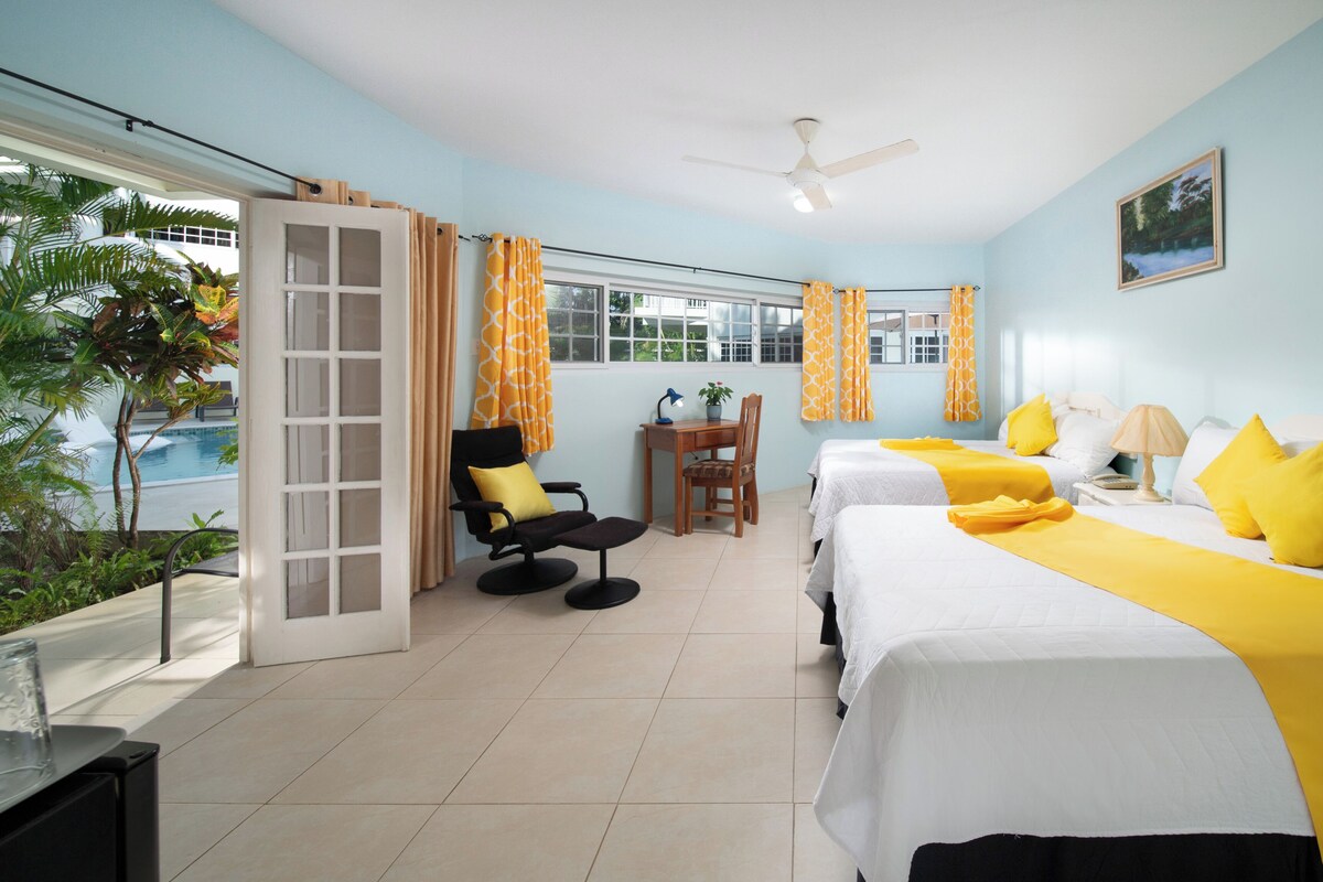 In-room safe, blackout drapes, iron/ironing board, WiFi (free)