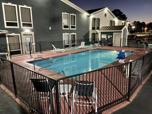 Seasonal outdoor pool