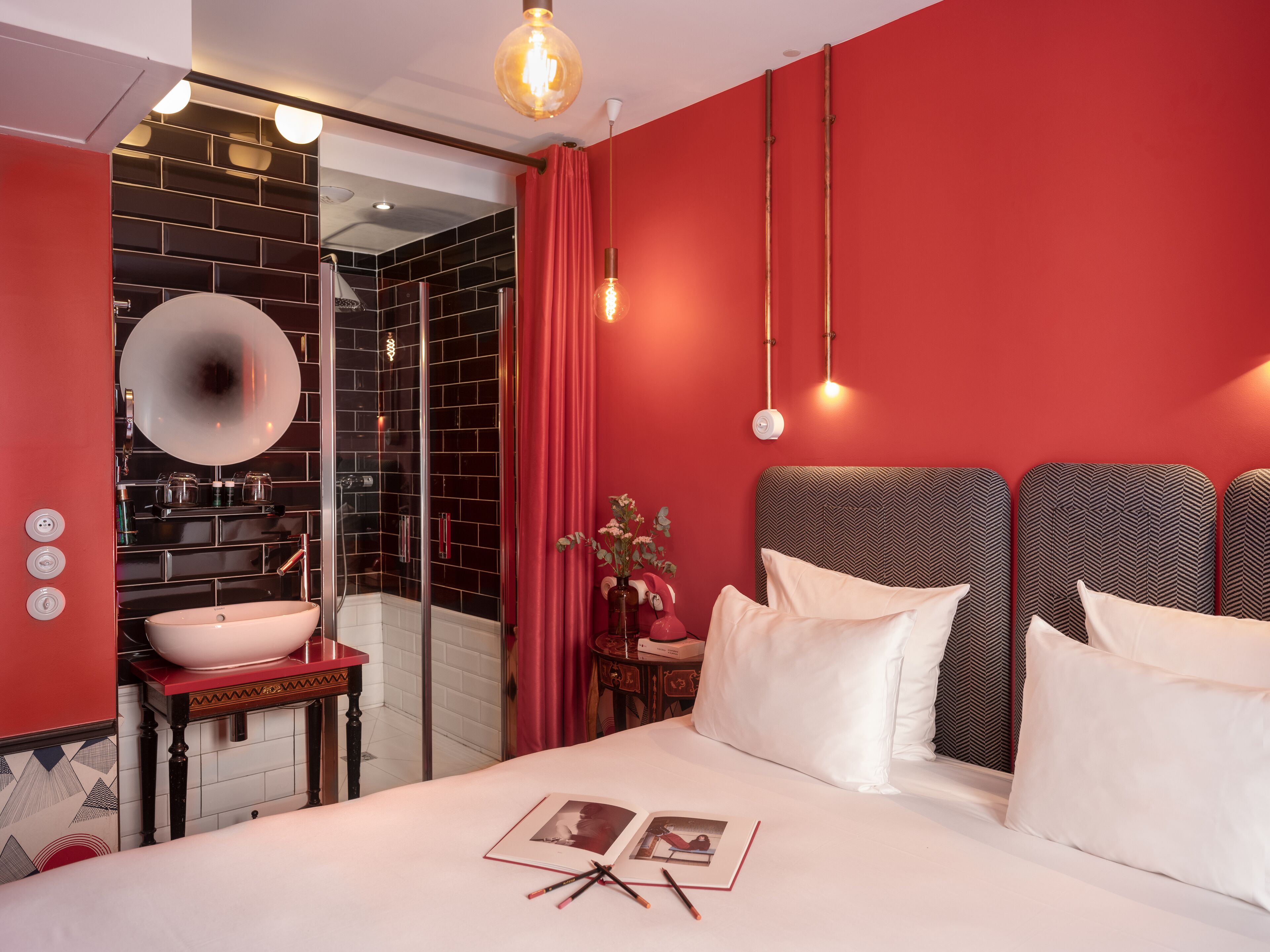 premium bedding, in-room safe, desk, soundproofing