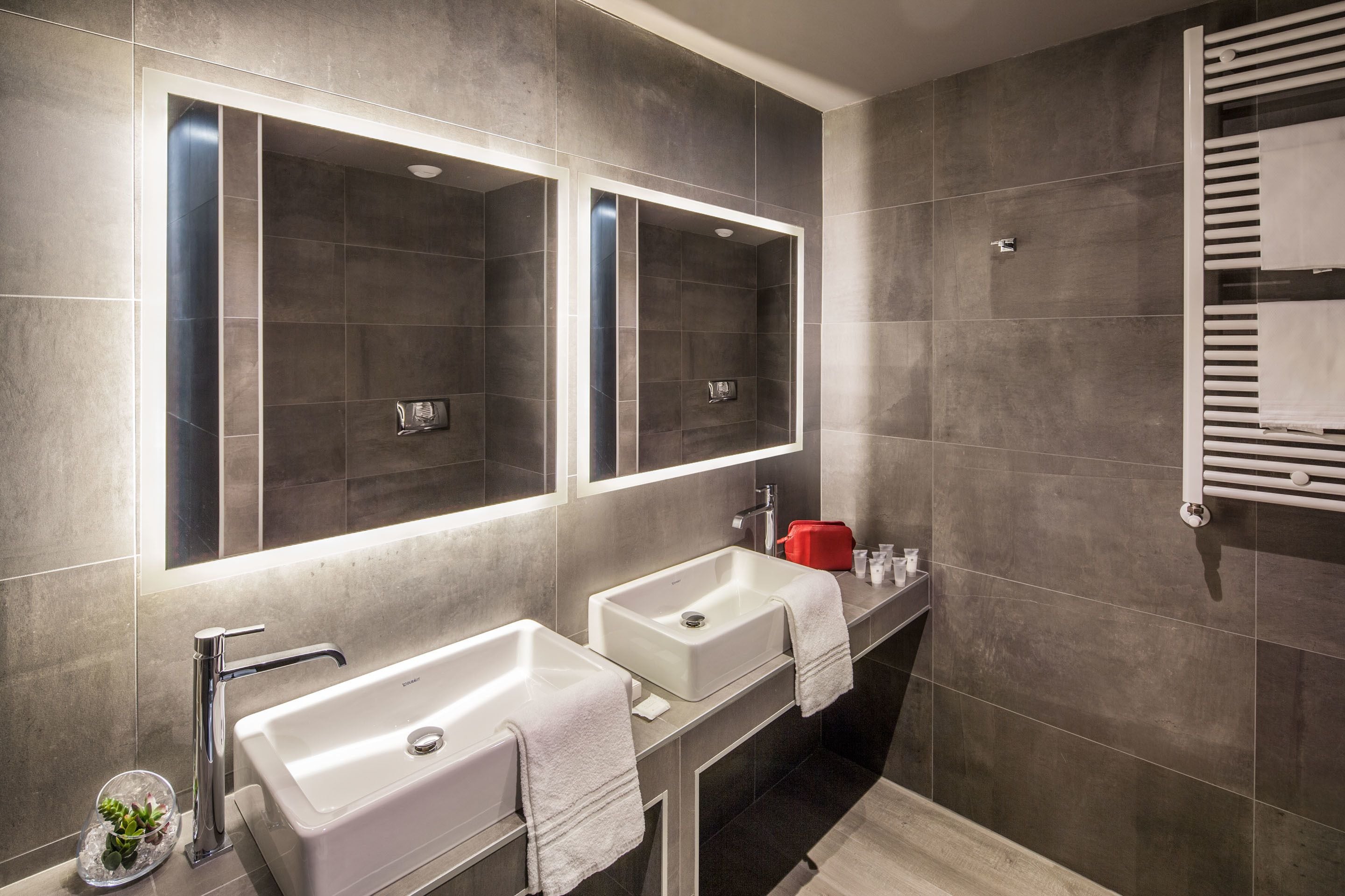 superior quadruple room, balcony | bathroom | shower, free toiletries, hair dryer, towels