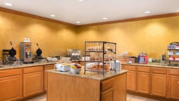 Free daily full breakfast