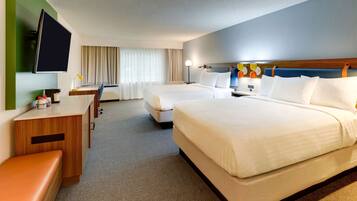 Deluxe-Zimmer, 2 Queen-Betten | Bettwäsche aus ägyptischer Baumwolle, hochwertige Bettwaren