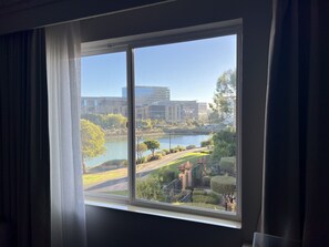 Uitzicht vanuit de kamer