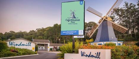 Facciata della struttura