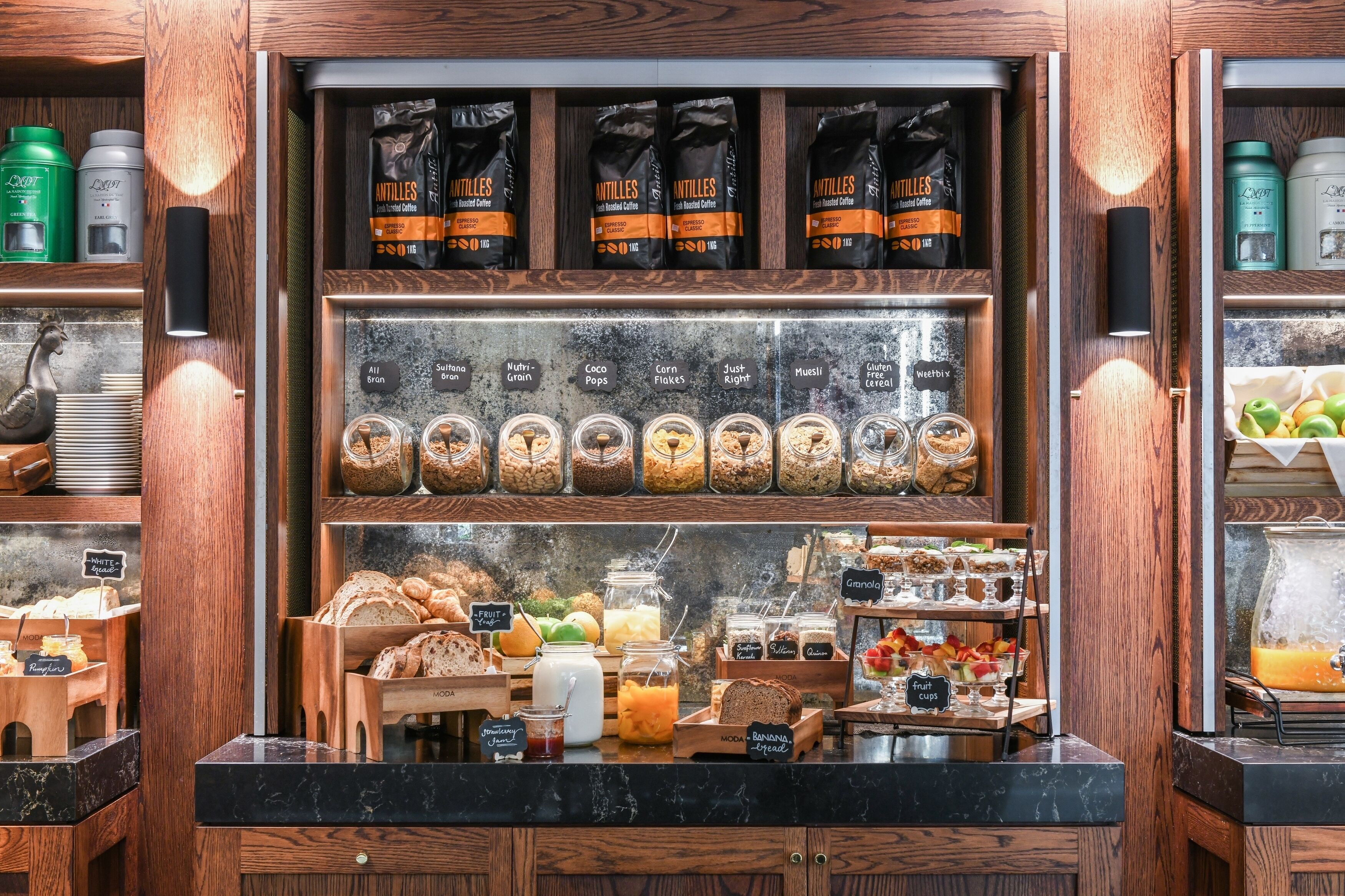 Daily full breakfast for a fee