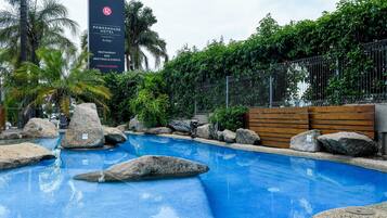 Seasonal outdoor pool