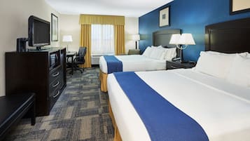 In-room safe, desk, iron/ironing board, free cribs/infant beds