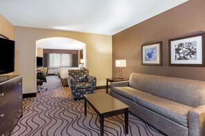 1 Schlafzimmer, hochwertige Bettwaren, Schreibtisch