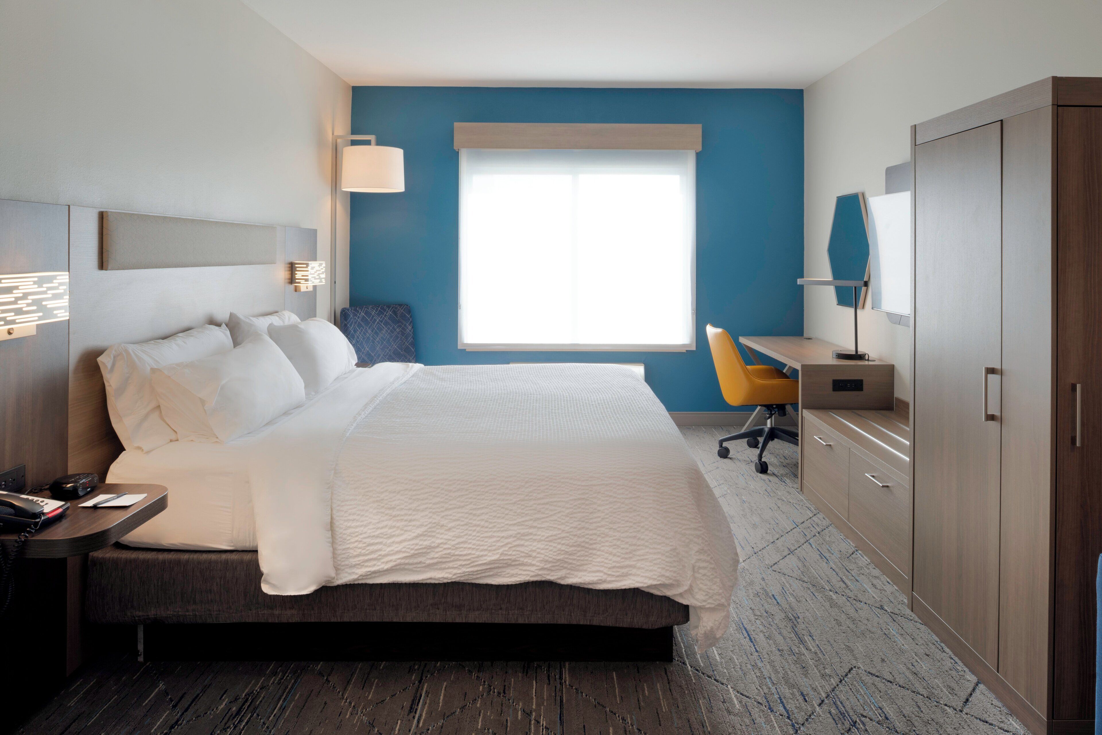 In-room safe, desk, iron/ironing board, free cribs/infant beds