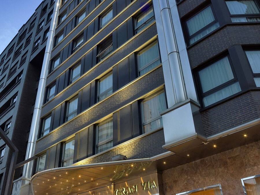 Front of property – evening/night