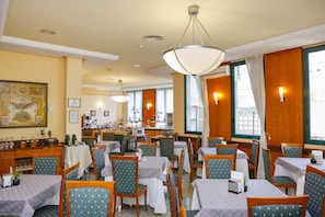 Daily buffet breakfast (EUR 12 per person)