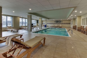 Indoor pool, outdoor pool