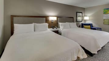 Pillow-top beds, in-room safe, desk, laptop workspace