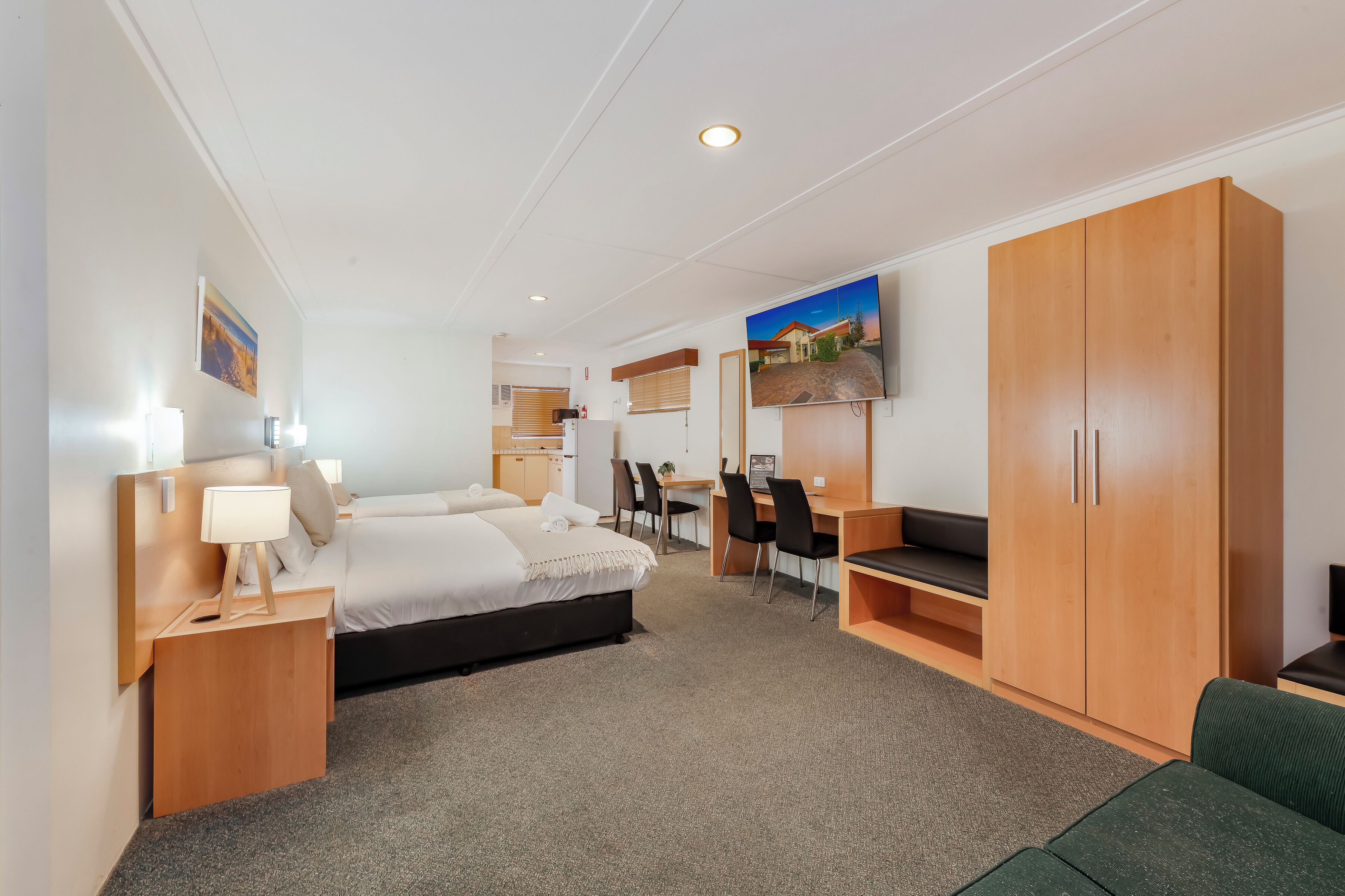 Family Room (Two Bedrooms) | Desk, iron/ironing board, free WiFi, bed sheets