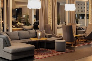 Sala de estar en el lobby