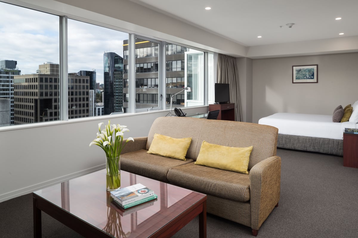 Suite, 1 King Bed | Premium bedding, minibar, in-room safe, desk