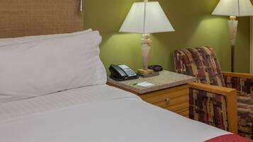 1 bedroom, hypo-allergenic bedding, in-room safe, desk
