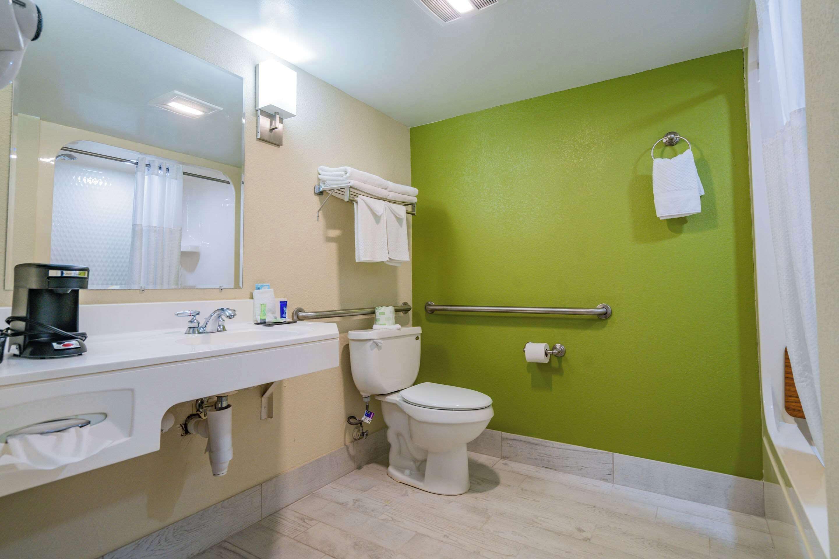 room, 1 queen bed, accessible, non smoking (roll-in shower) | desk, iron/ironing board, rollaway beds, free wifi