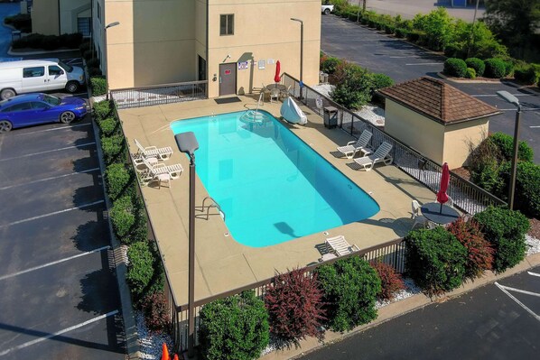 Seasonal outdoor pool