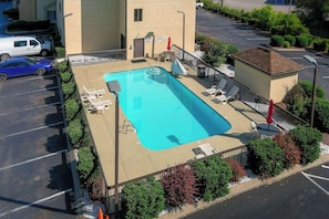 Seasonal outdoor pool