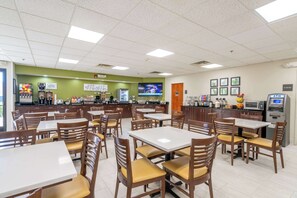 Free buffet breakfast