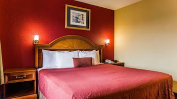 Ropa de cama de alta calidad y despertador