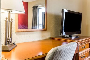 Premium bedding, alarm clocks - Rodeway Inn Charlotte (Charlotte)