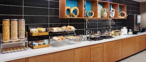 Gratis frukostbuffé