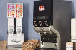Free daily on-the-go breakfast