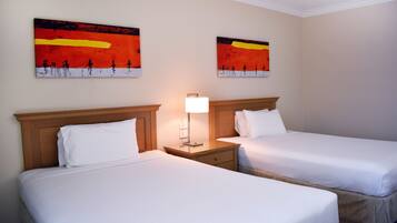 Minibar, in-room safe, desk, laptop workspace