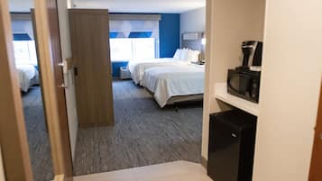 Skrivebord, strygejern/strygebræt, ekstra senge (tillægsgebyr)