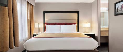 Desk, iron/ironing board, free cribs/infant beds, rollaway beds