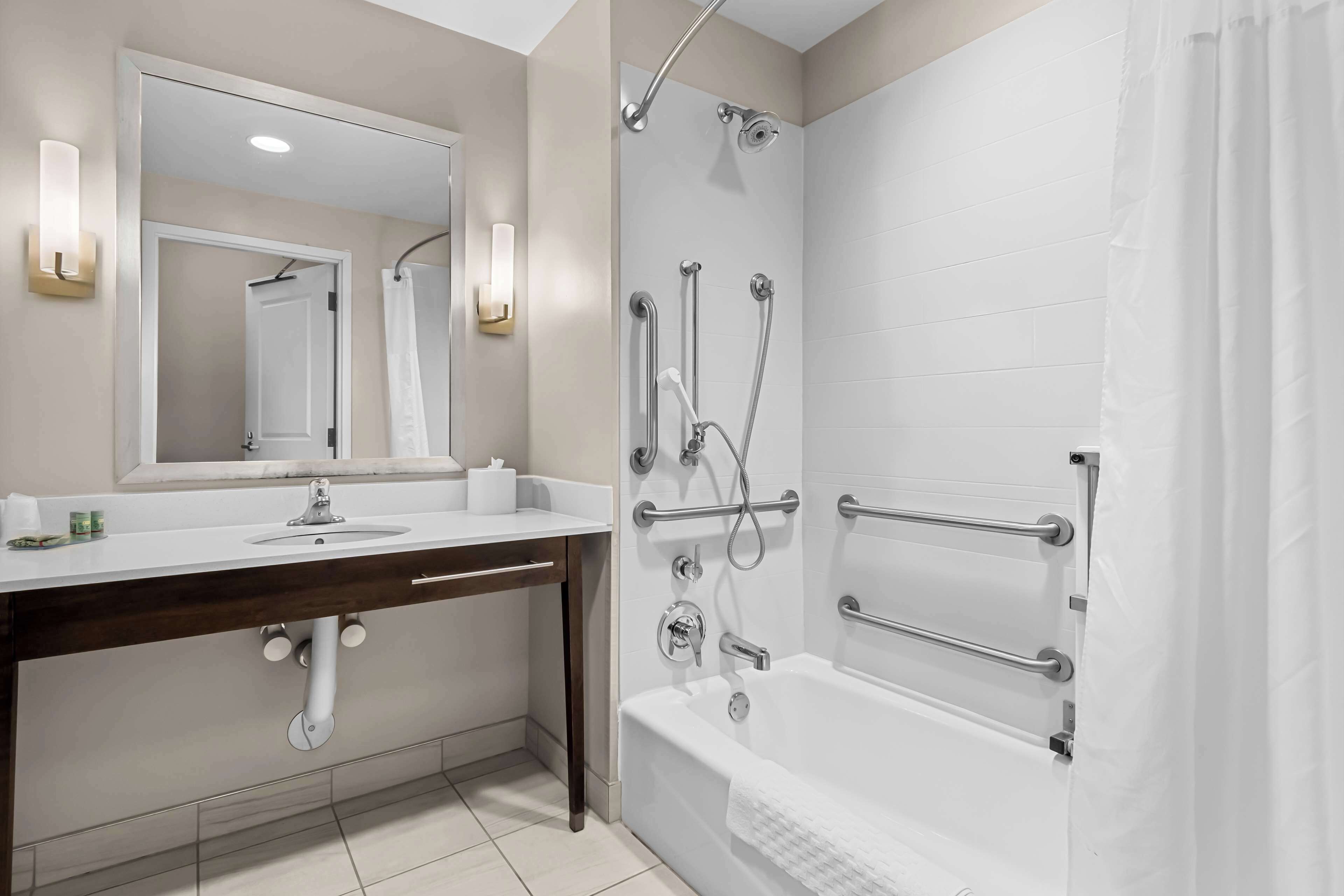 free toiletries, hair dryer, towels, soap