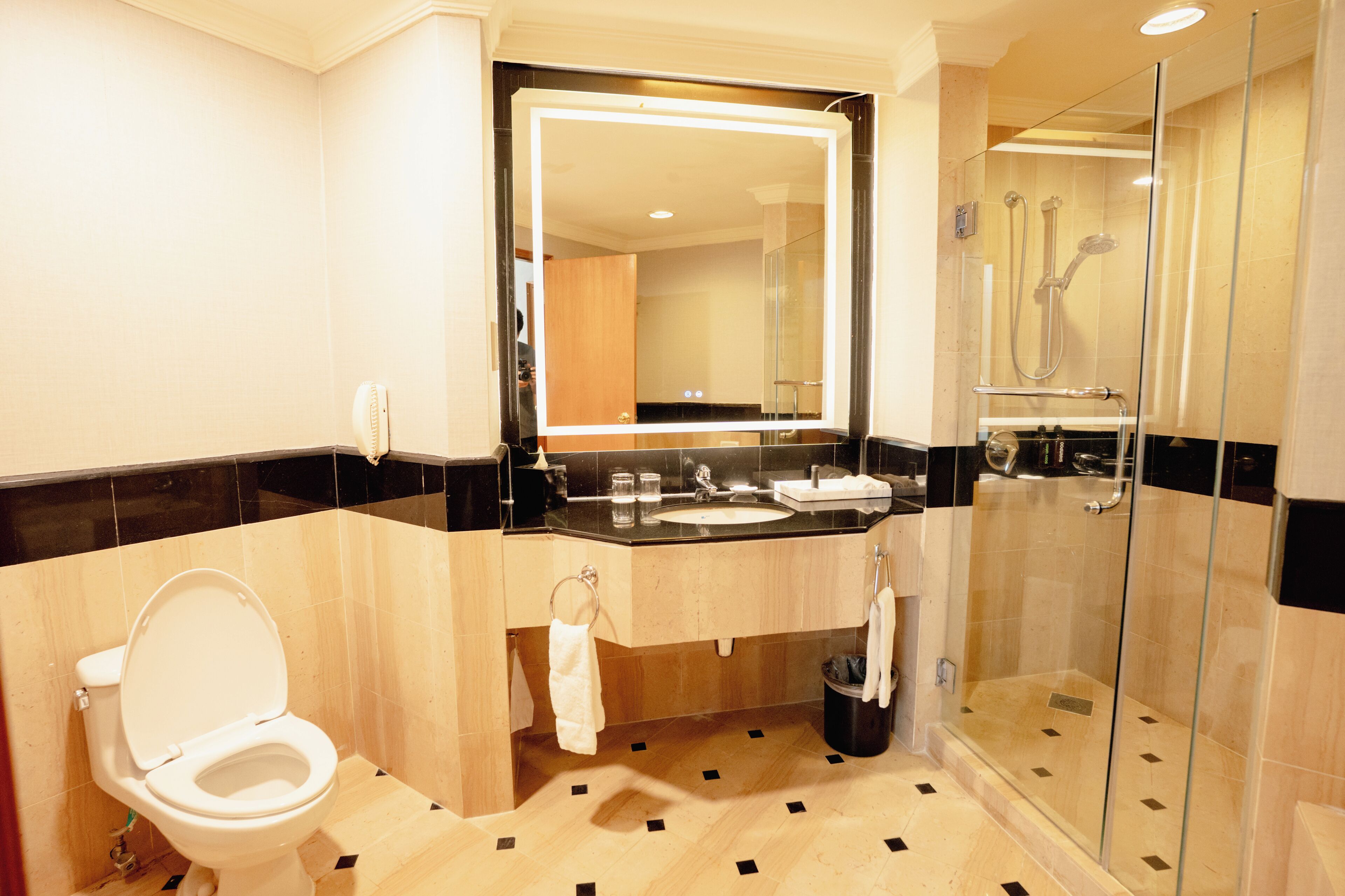 kota bharu suite | bathroom | separate bathtub and shower, free toiletries, hair dryer, towels
