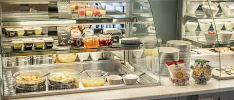 Daily buffet breakfast (EUR 23 per person)