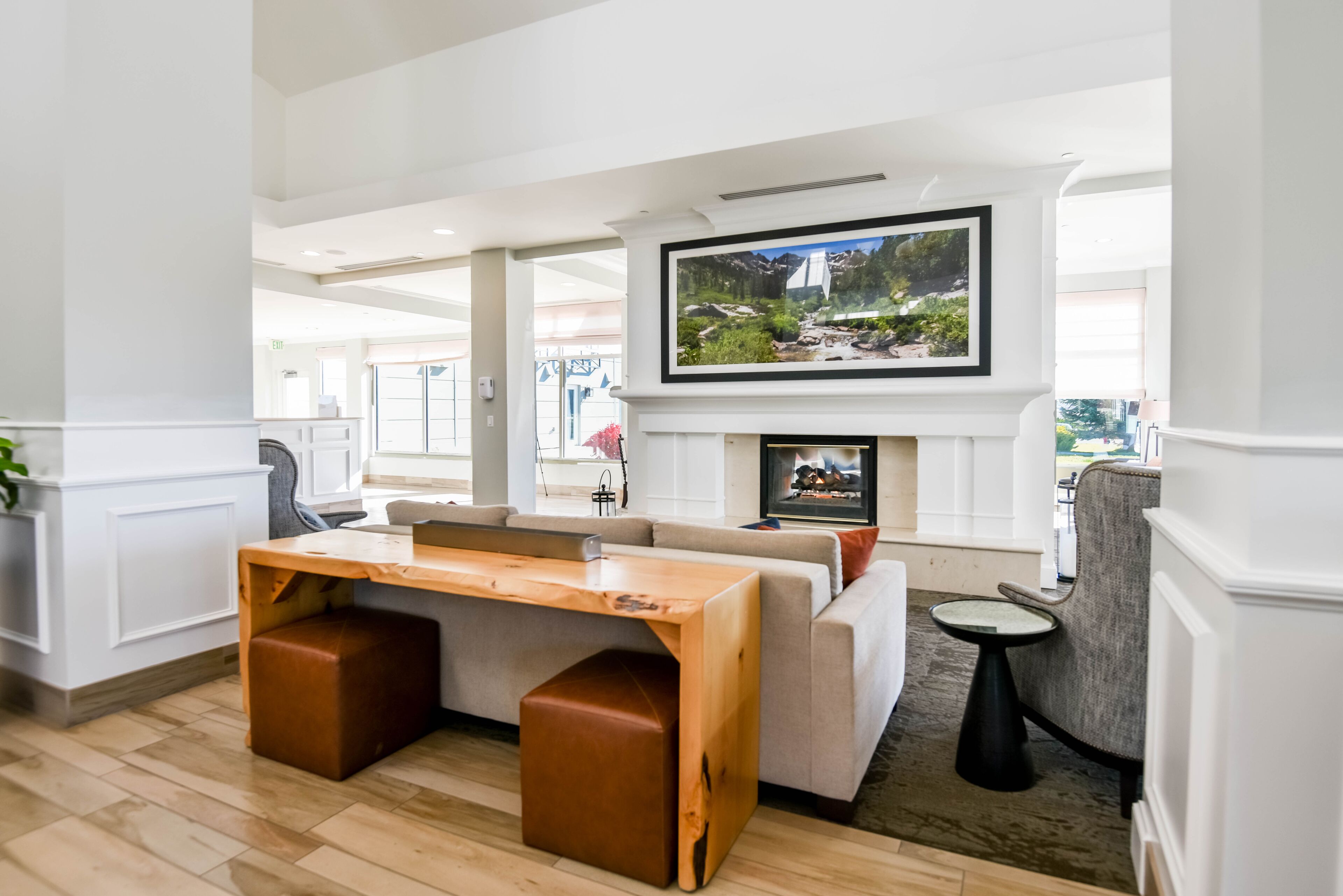 Sitzecke in der Lobby