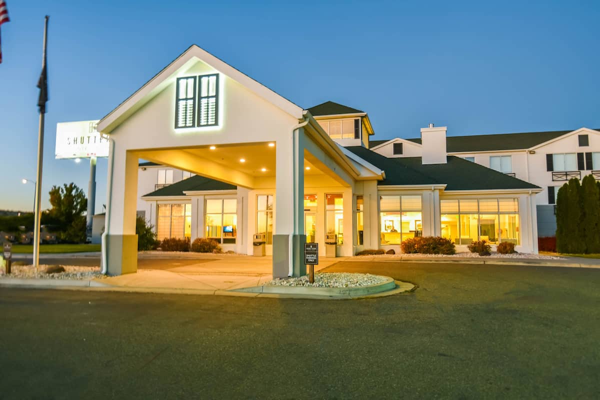 front of property – evening/night