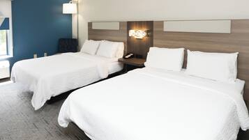 Standard Room, 2 Queen Beds | 1 bedroom, premium bedding, in-room safe, desk