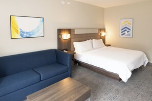 标准房, 1 张特大床 | 高档床上用品、客房内保险箱、办公桌、遮光窗帘